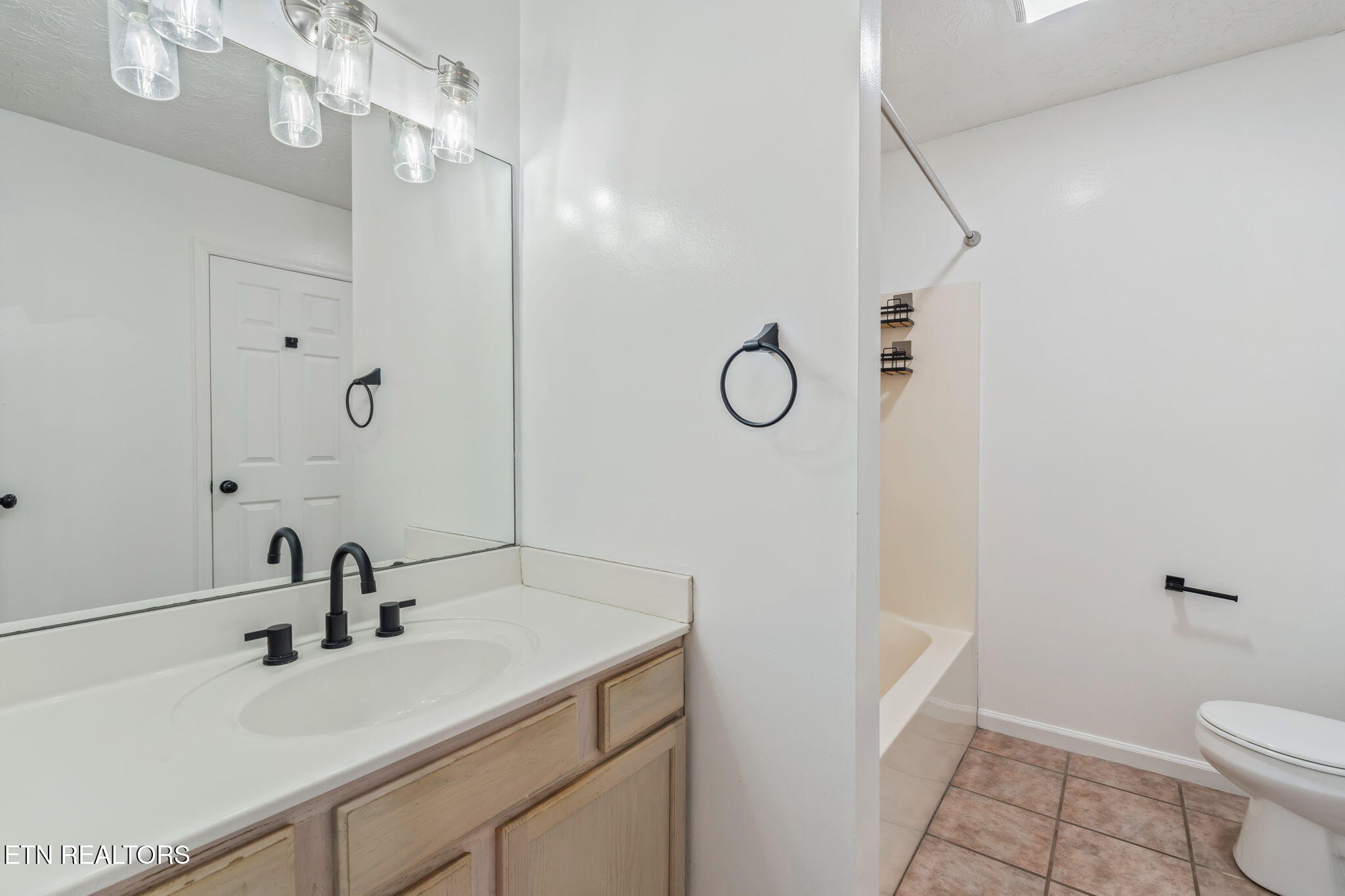 8533 Constance Way Knoxville, TN 37923 - Photo 15 of 30 a bathroom with a sink a toilet and shower