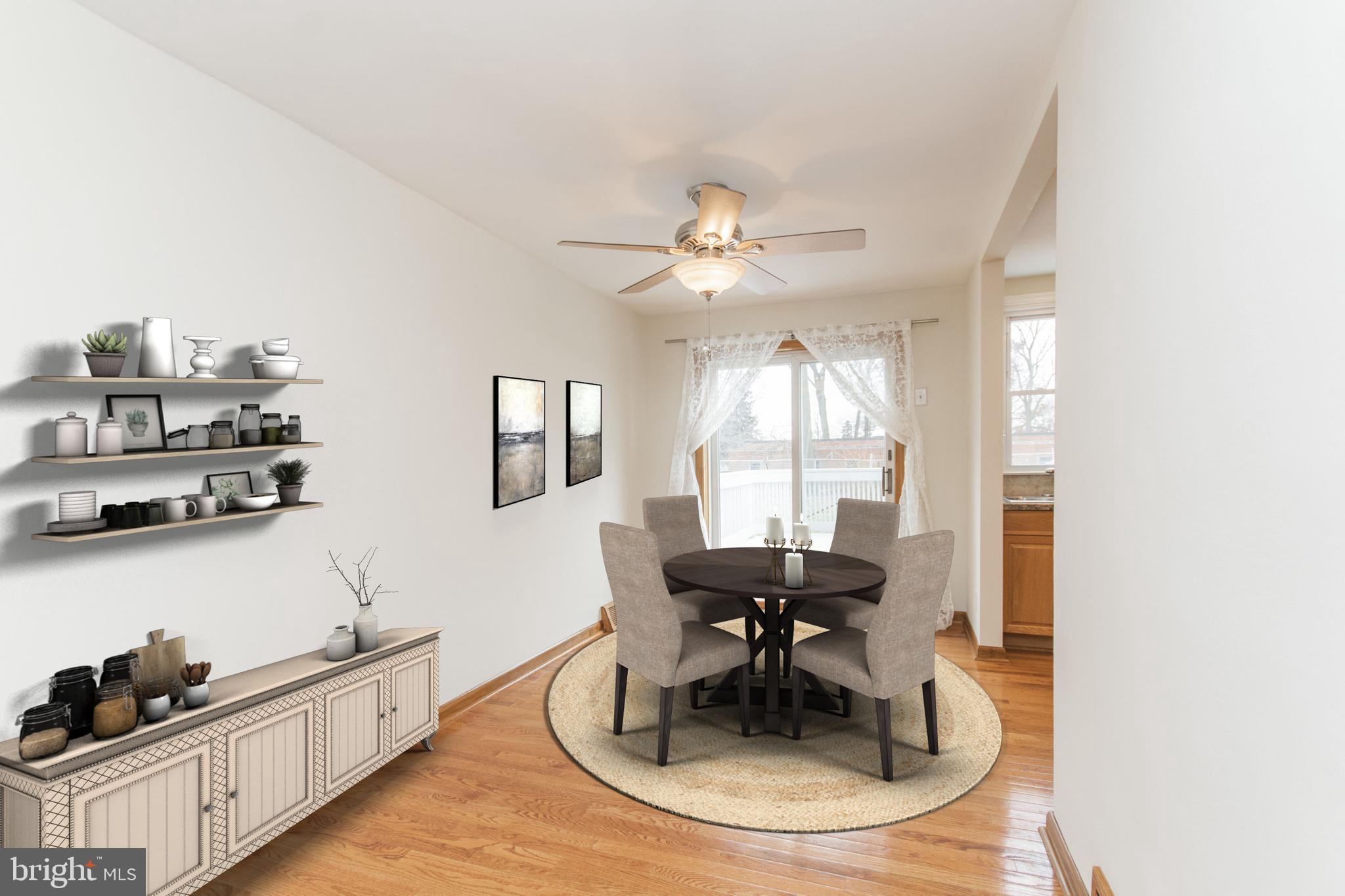 8612 Rugby Street Philadelphia, PA 19150 - Photo 11 of 25 Virtually Staged Dining Room
