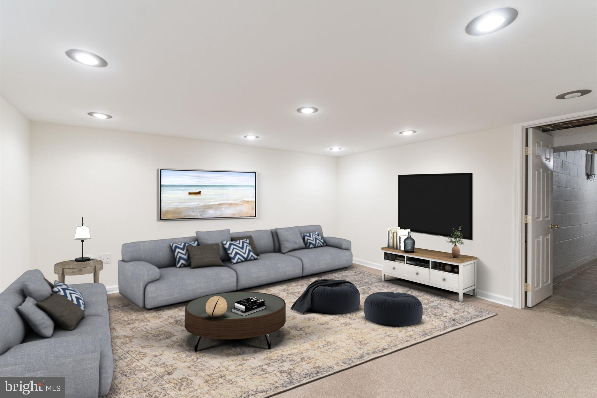 8612 Rugby Street Philadelphia, PA 19150 - Photo 19 of 25 Virtually Staged Family Room