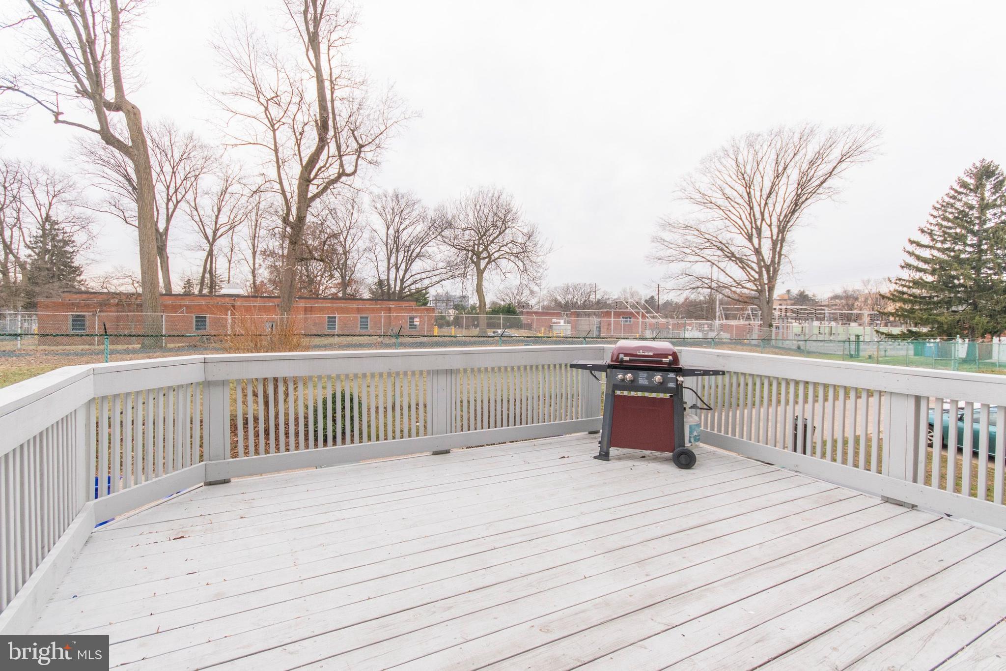 8612 Rugby Street Philadelphia, PA 19150 - Photo 23 of 25 Deck Overlooking Back
