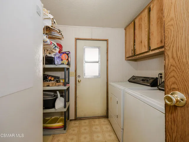 a room with storage and utility