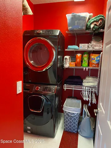 a view of a balcony with wooden floor