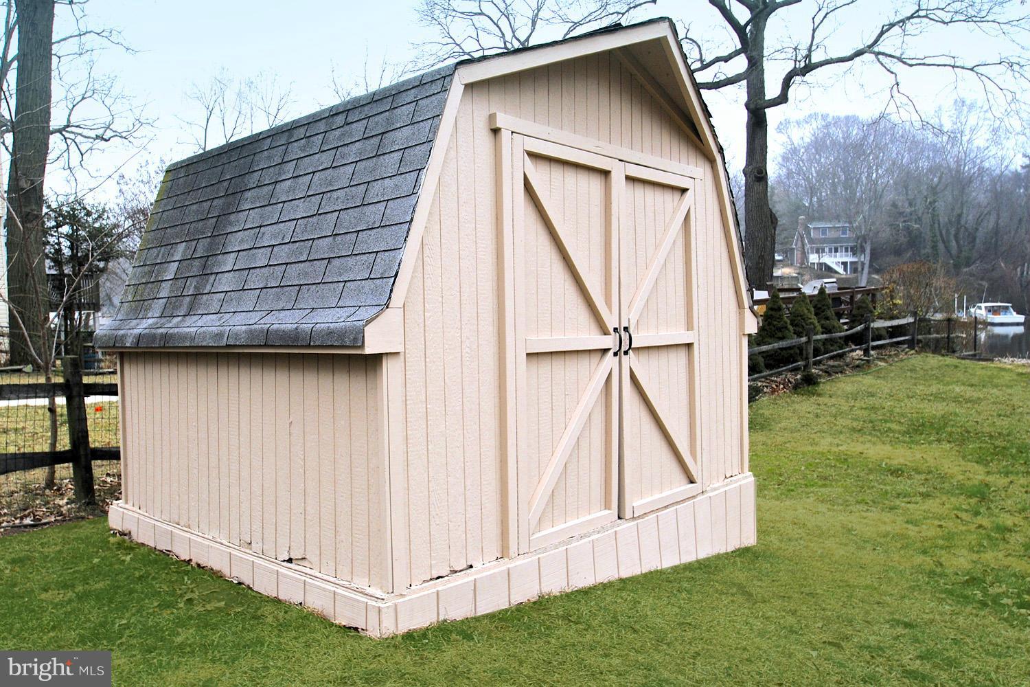 8366 Country Life Road Pasadena, MD 21122 - Photo 29 of 30 Quaint Detached Shed for Additional Storage
