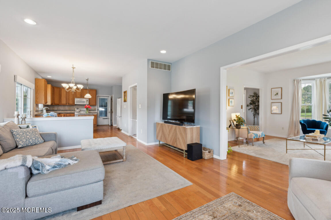 5 Trotter Way Cream Ridge, NJ 08514 - Photo 13 of 39 a living room with furniture and a flat screen tv
