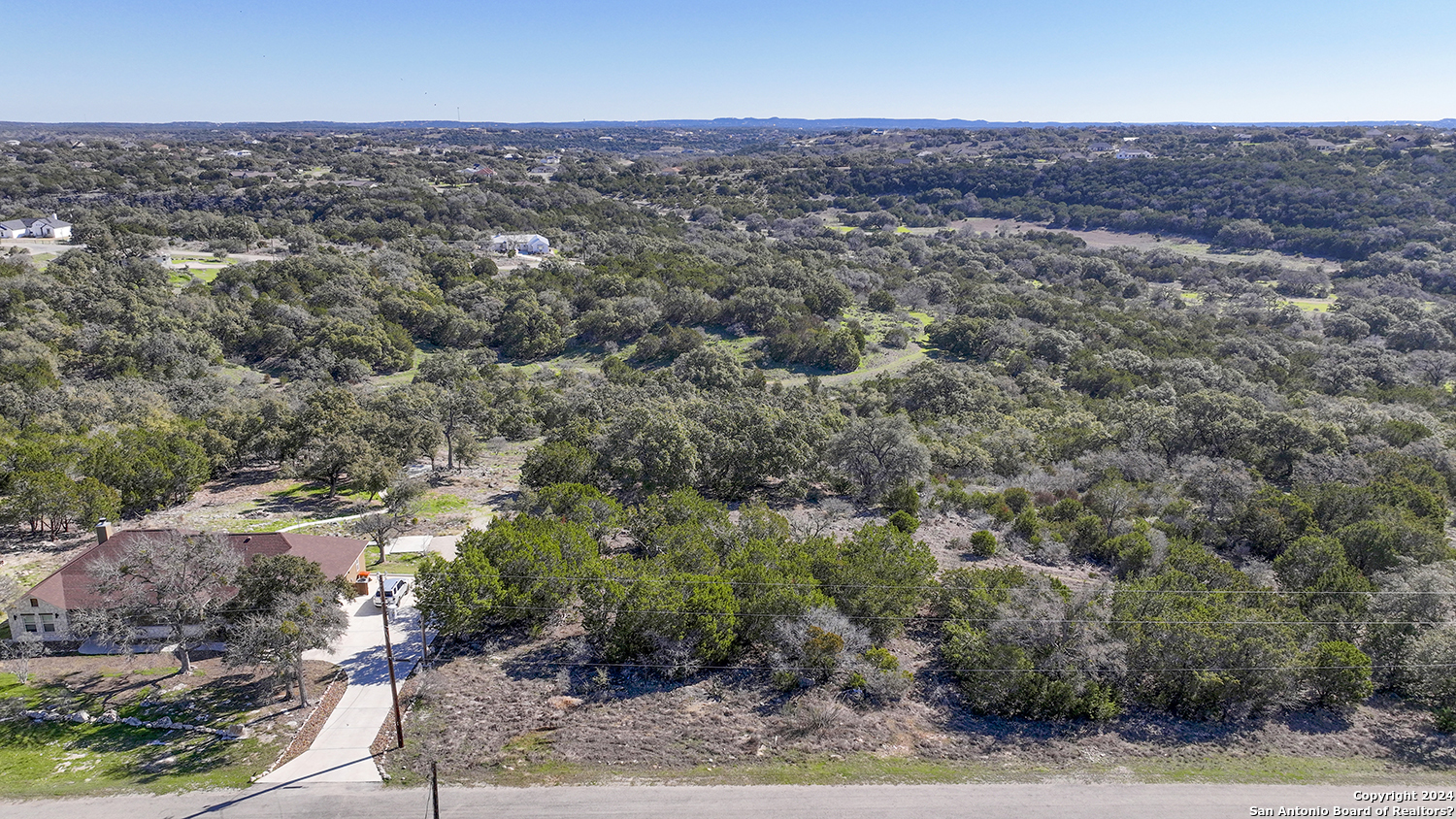 149 Alondra Lane Spring Branch, TX 78070 - Photo 14 of 46 an aerial view of residential house with green space