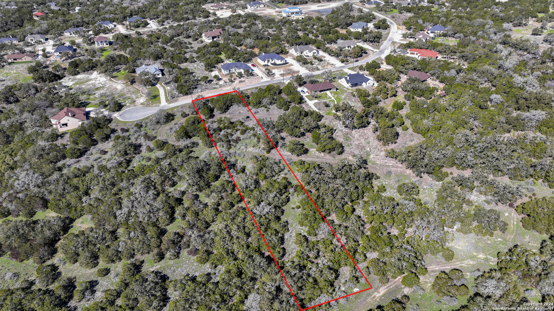 149 Alondra Lane Spring Branch, TX 78070 - Photo 7 of 46 an aerial view of a houses with a tree
