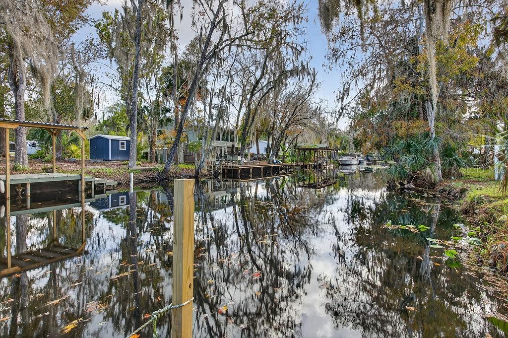 56320 Cherry Tree Road Astor, FL 32102 - Photo 22 of 40 a view of a lake with houses