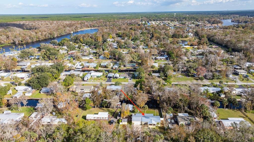 56320 Cherry Tree Road Astor, FL 32102 - Photo 9 of 40 view of lake and yard