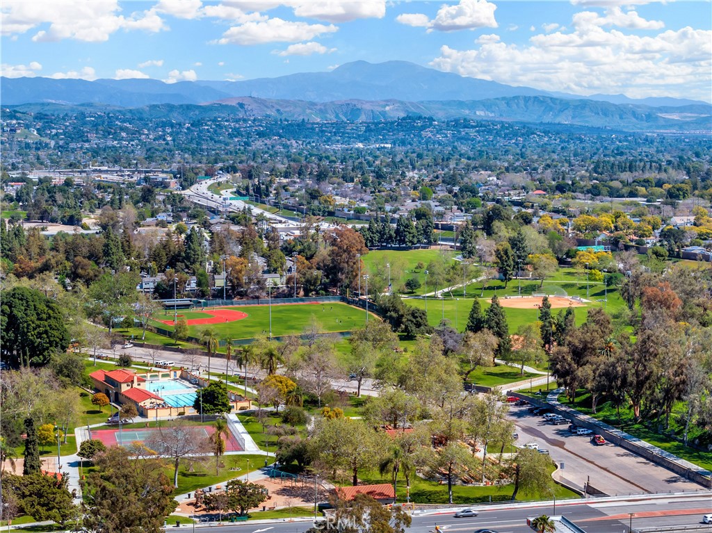 1543 East Fairway Drive Orange, CA 92866 - Photo 45 of 49 an aerial view of residential houses with outdoor space and trees