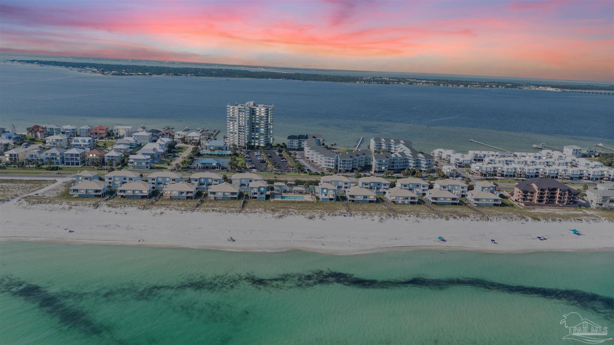 1299 Fort Pickens Road, Unit 10 Pensacola Beach, FL 32561 - Photo 53 of 58 a view of beach and ocean