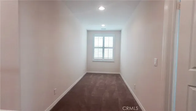 a view of hallway with window