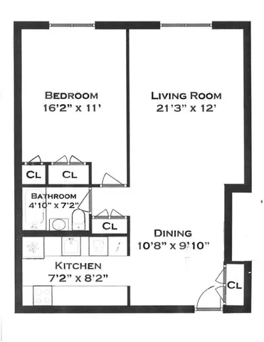 $295,000 | 118-18 Union Turnpike, Unit 21E | Kew Gardens