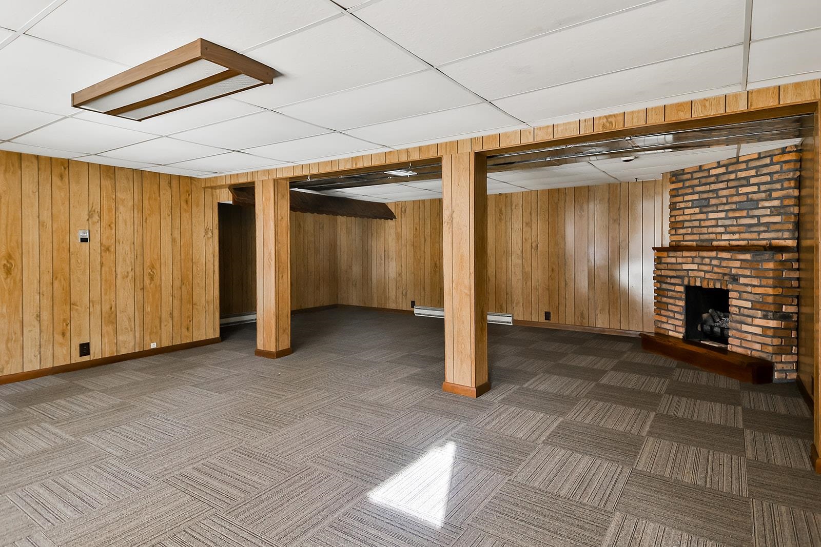 8567 Valley View Drive Stillman Valley, IL 61084 - Photo 23 of 36 a view of empty room with window and fireplace