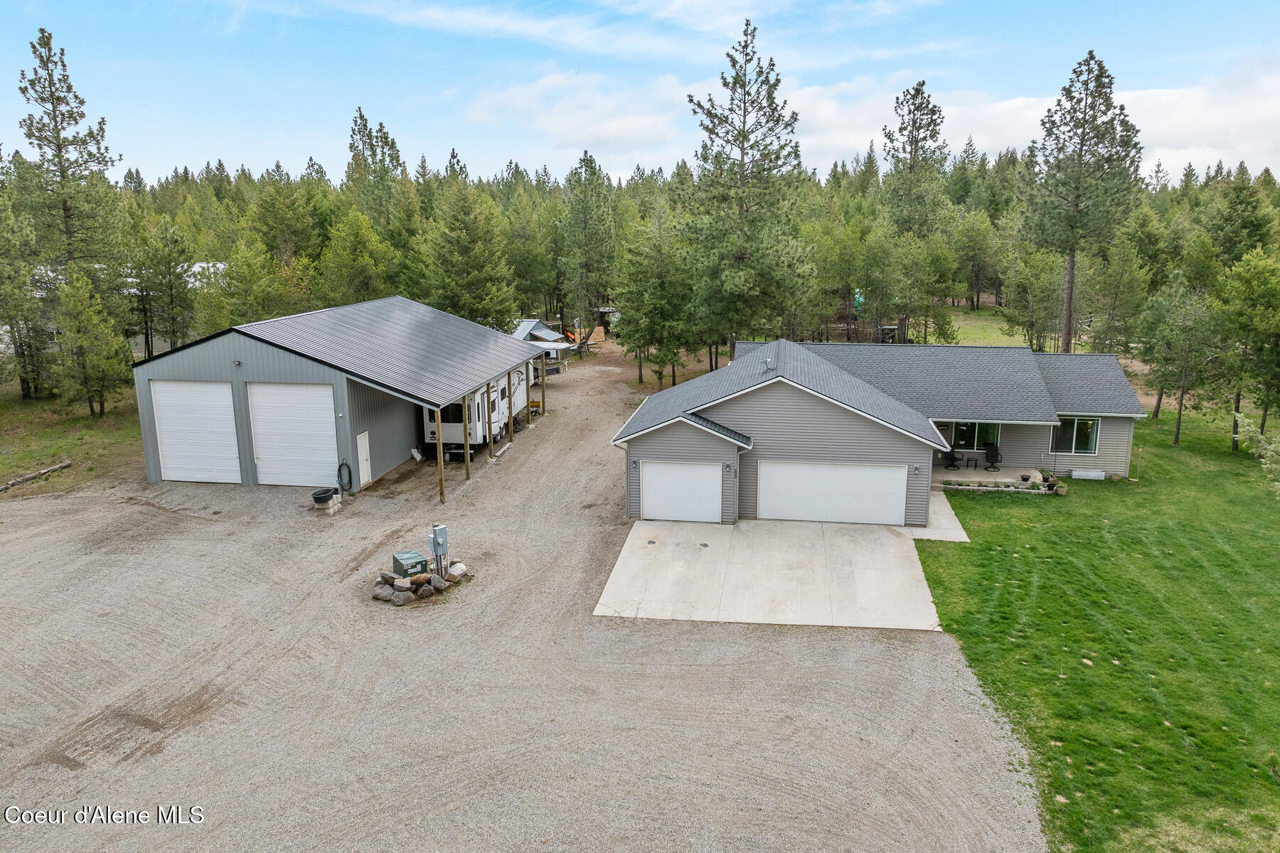 299 Cardinal Lane Spirit Lake, ID 83869 - Photo 1 of 23 Aerial