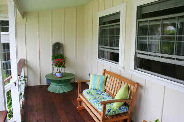 6668 Puupilo Road Kapaa, HI 96746 - Photo 17 of 23 a living room with furniture and wooden floor