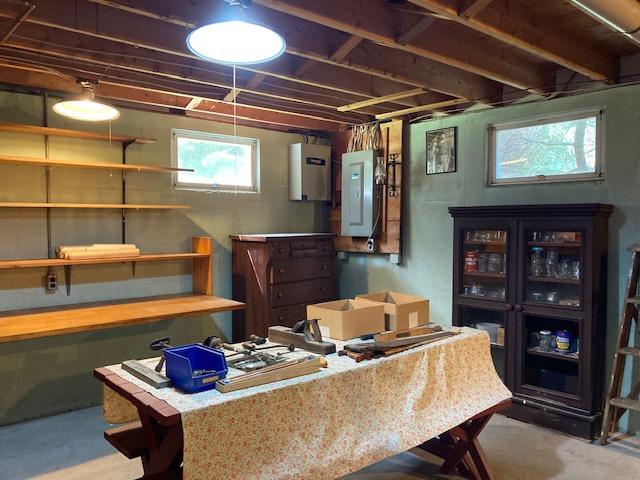 548 Point Road Hancock, ME 04640 - Photo 27 of 47 Workshop area, basement.