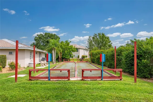 front view of a house with swimming pool