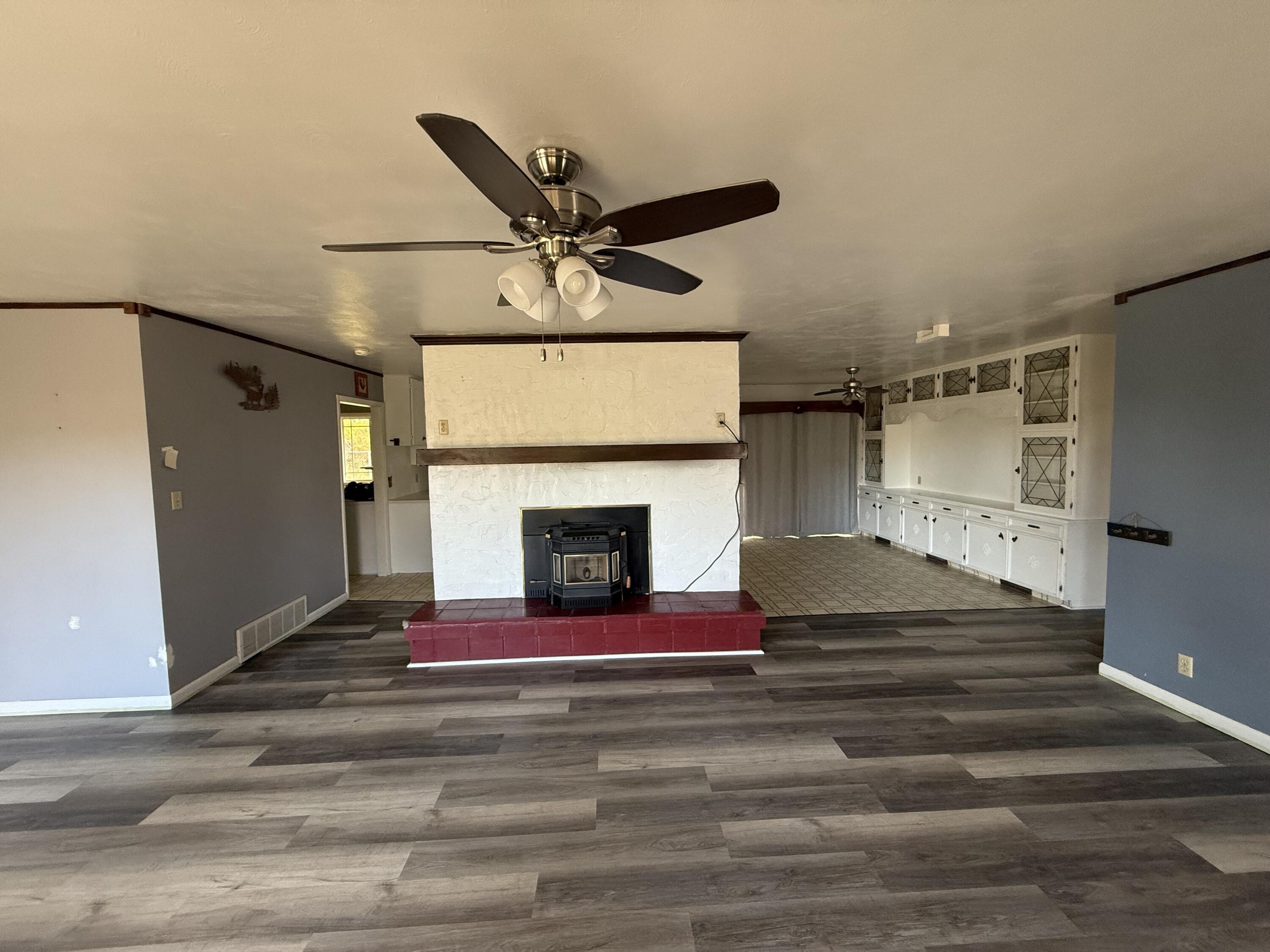 54 Burger Lane Buffalo, WY 82834 - Photo 11 of 30 54 burger fireplace dining room