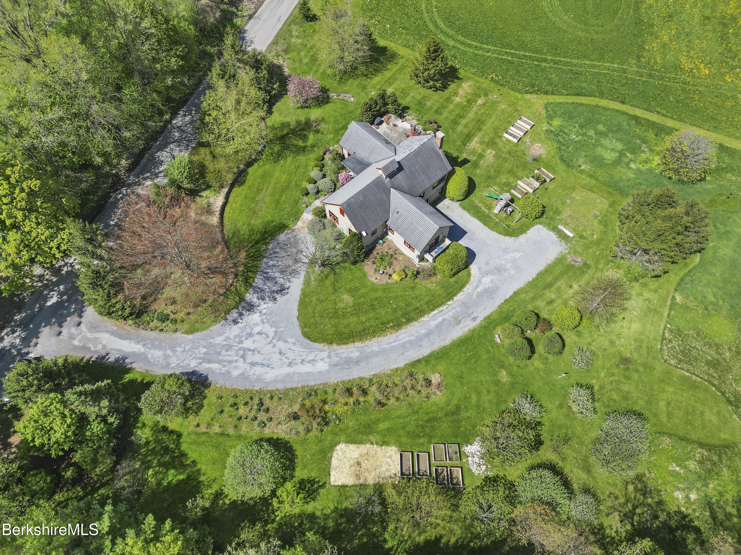 821 Pattison Road North Adams, MA 01247 - Photo 64 of 68 an aerial view of a house