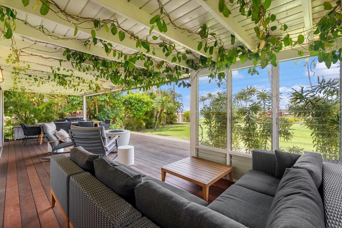 20 Hui Road East, Unit 37 Lahaina, HI 96761 - Photo 17 of 39 a outdoor living space with furniture and garden view