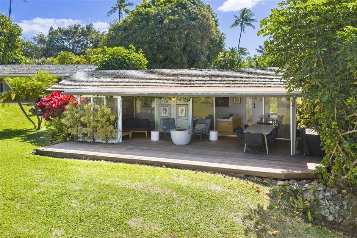 20 Hui Road East, Unit 37 Lahaina, HI 96761 - Photo 36 of 39 a view of house with outdoor seating and yard