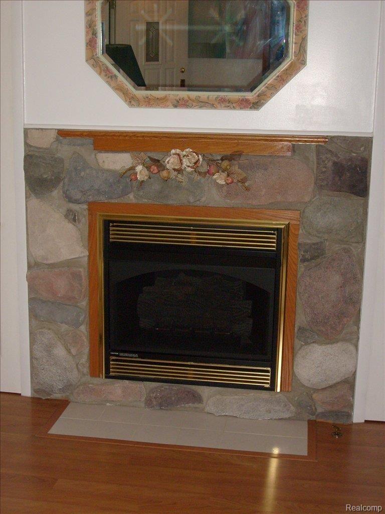 9701 Sparling Road Goodells, MI 48027 - Photo 11 of 18 Fireplace w/stone accent