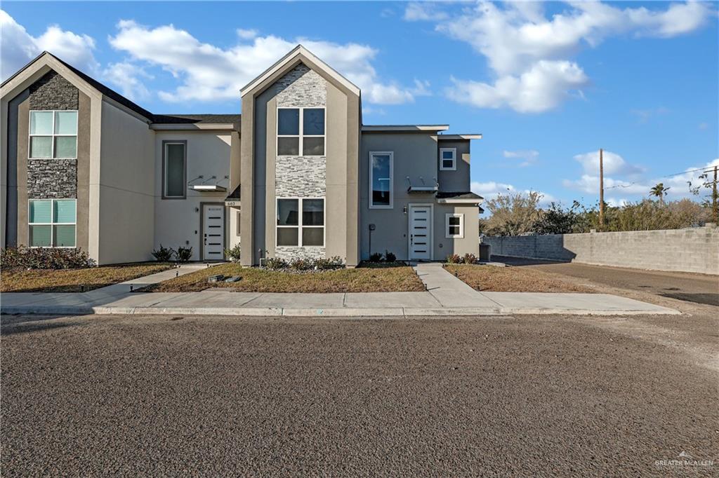 a view of the house with a street