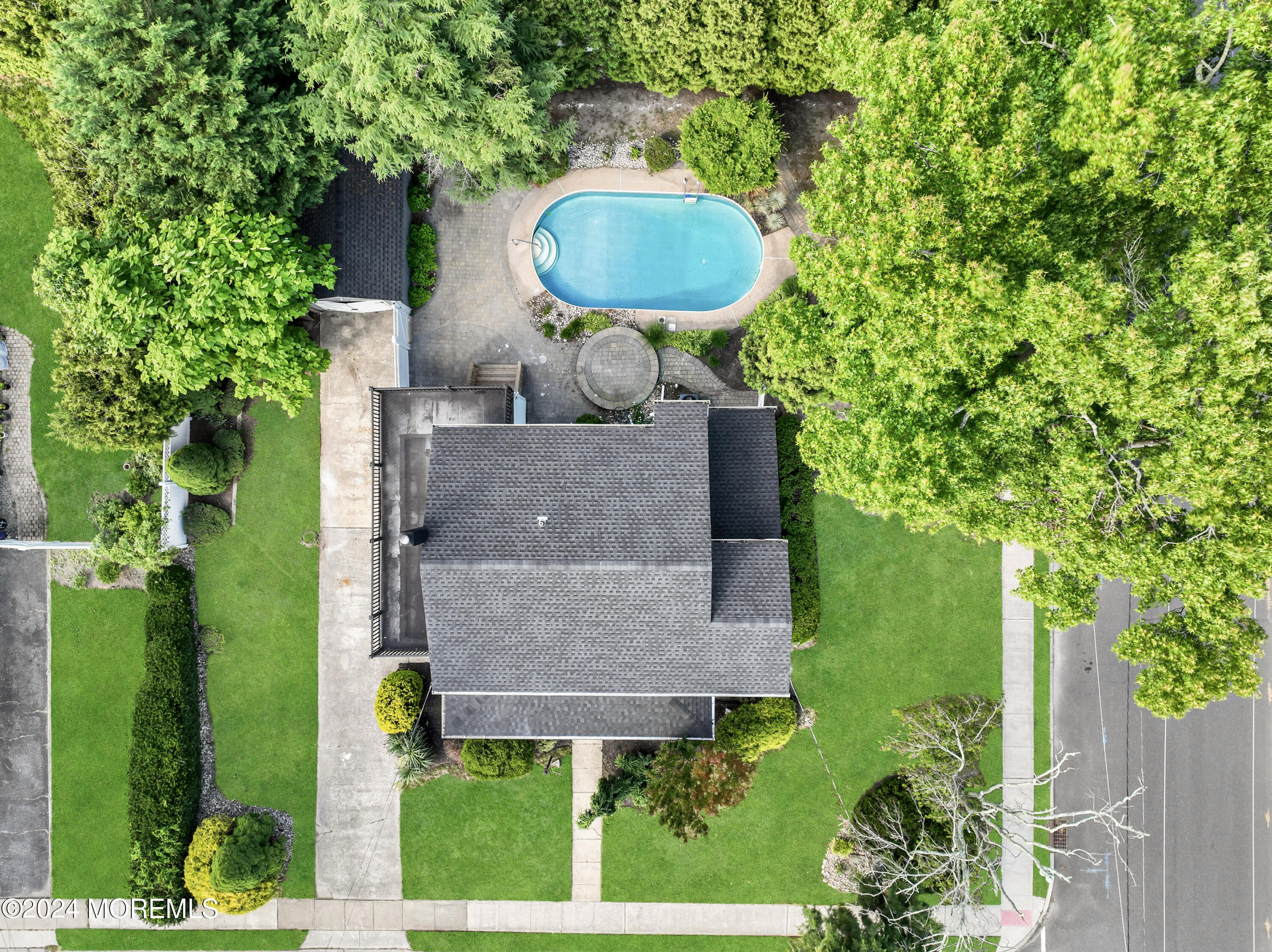 90 Riverview Avenue Neptune, NJ 07753 - Photo 4 of 31 an aerial view of a house with garden space and street view