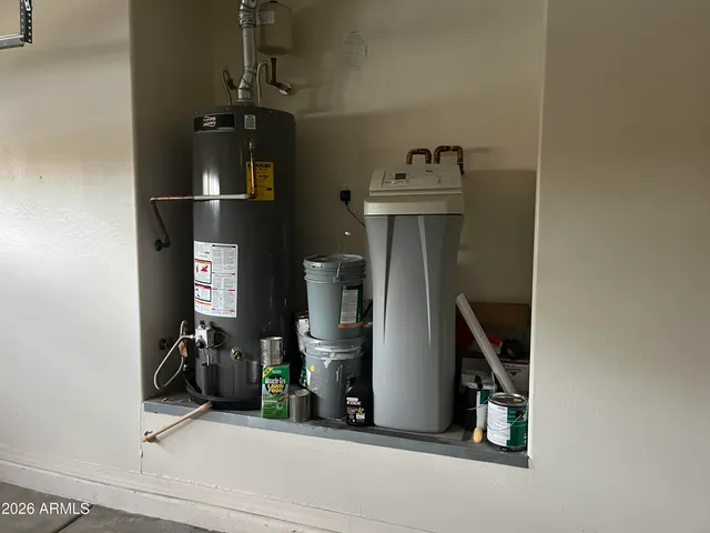 a view of a backyard with a garden