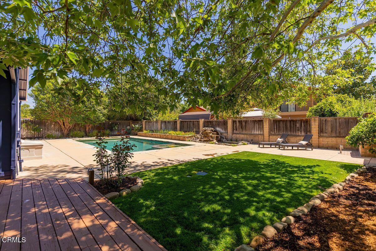1010 Fairview Road Ojai, CA 93023 - Photo 4 of 24 a front view of a house with garden and sitting area