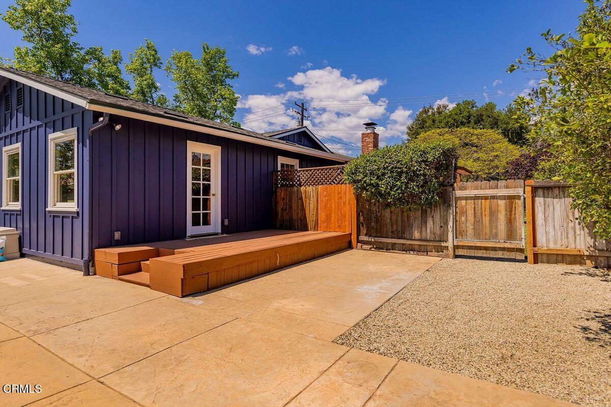 1010 Fairview Road Ojai, CA 93023 - Photo 8 of 24 a view of a house with a patio