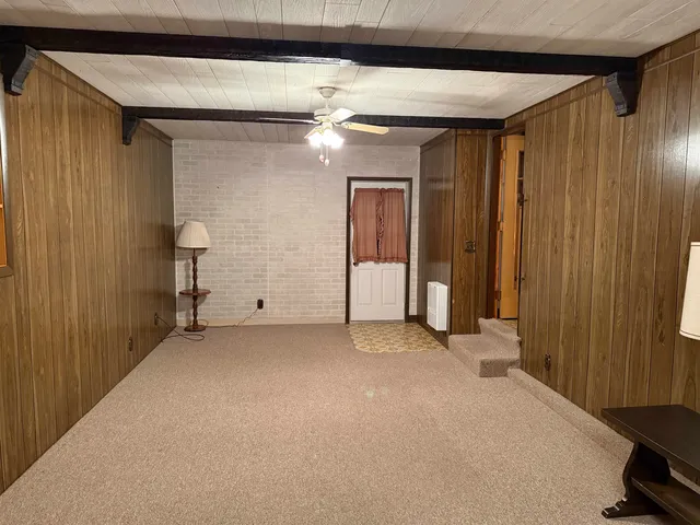 a view of empty room