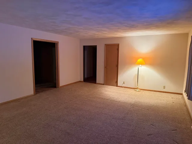 a view of empty room