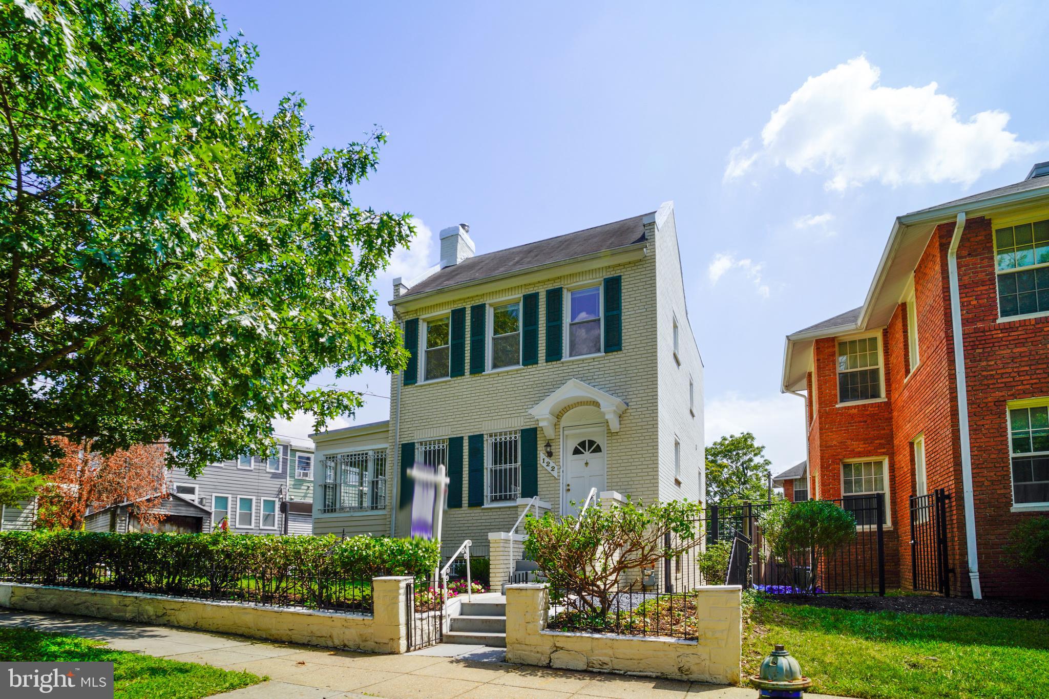 122 Webster Street Northwest Washington, DC 20011 - Photo 1 of 34 122 Webster St NW