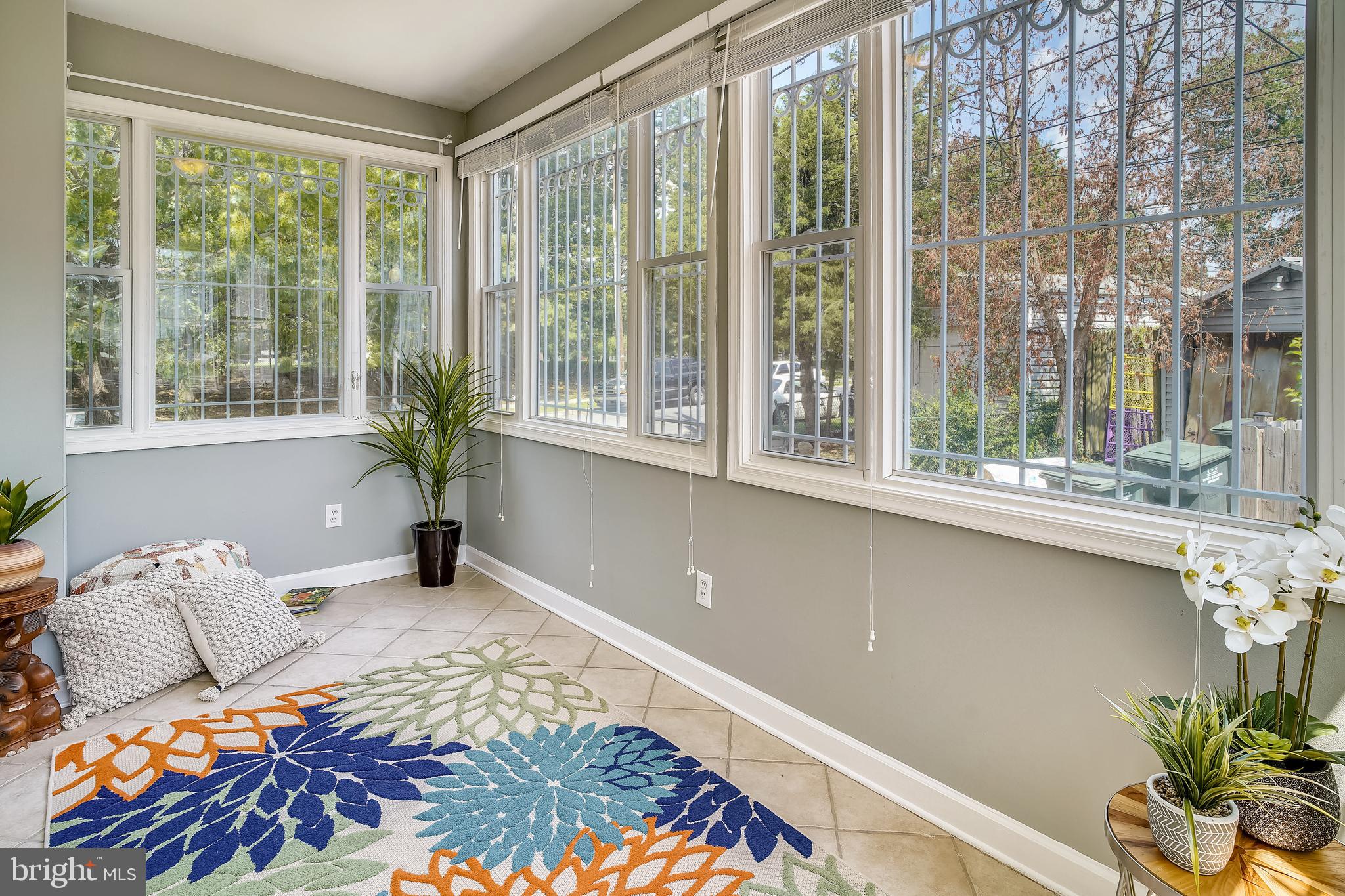 122 Webster Street Northwest Washington, DC 20011 - Photo 10 of 34 Sunroom w/ So Many Options!