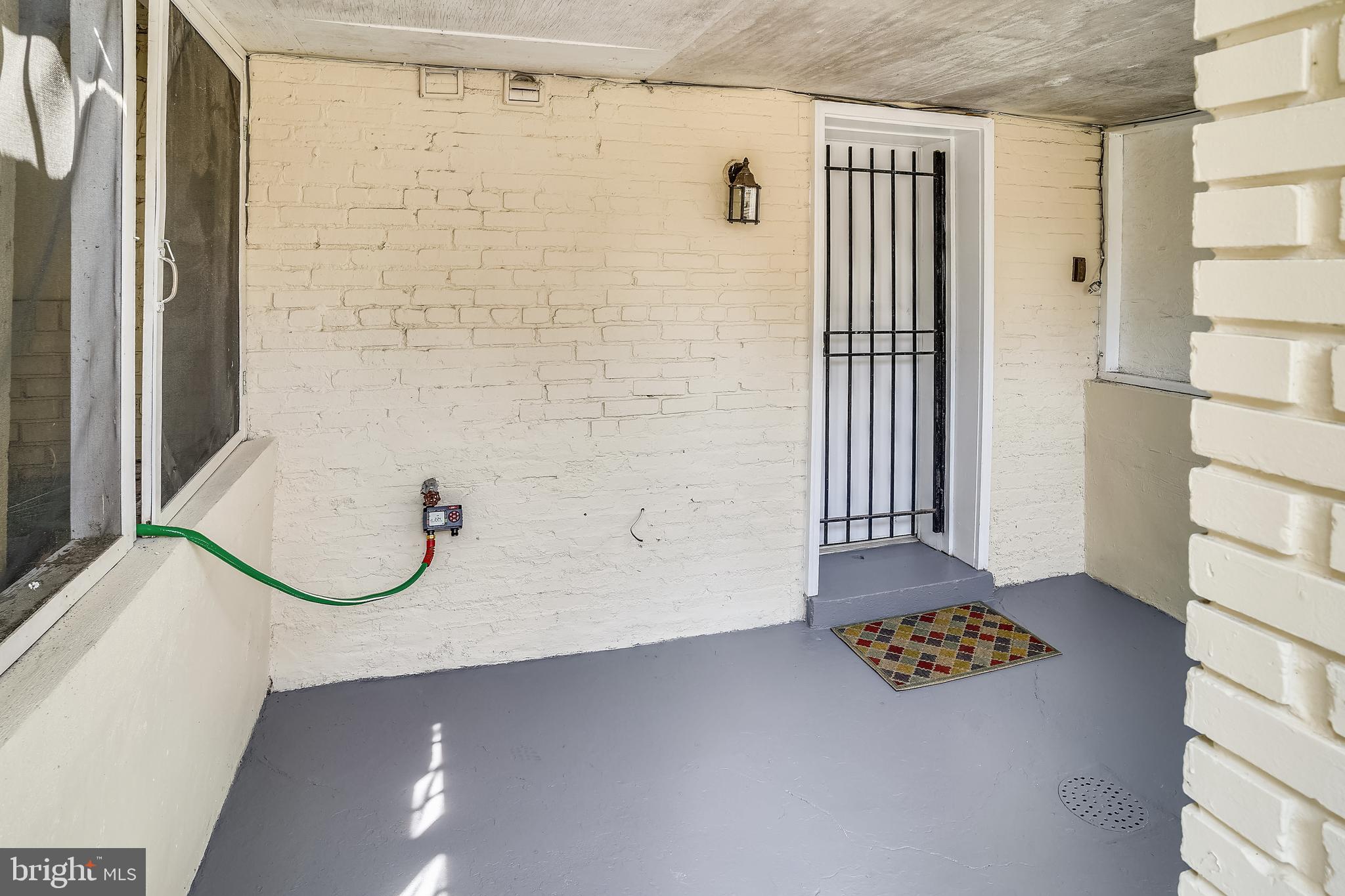 122 Webster Street Northwest Washington, DC 20011 - Photo 30 of 34 Screened in Patio and Storage