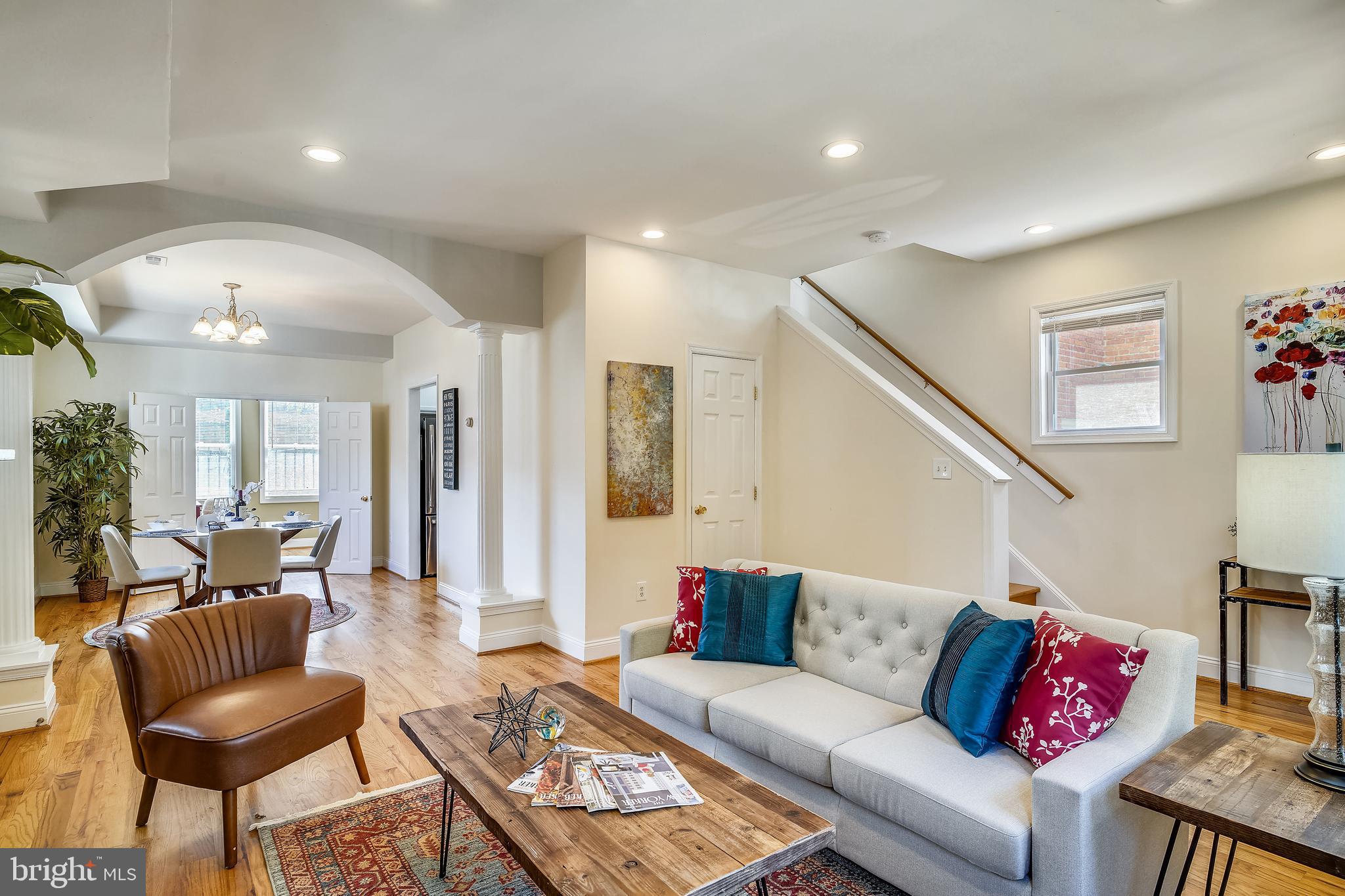 122 Webster Street Northwest Washington, DC 20011 - Photo 34 of 34 Great Combination of Open & Traditional Floor Plan