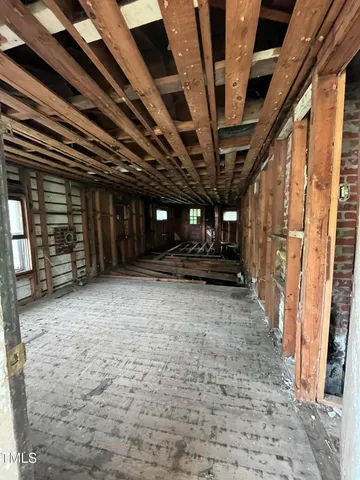 a view of parking garage