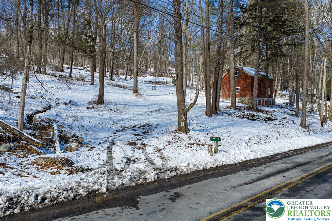 2058 River Road Mount Bethel, PA 18343 - Photo 8 of 39 a view of a yard covered with snow