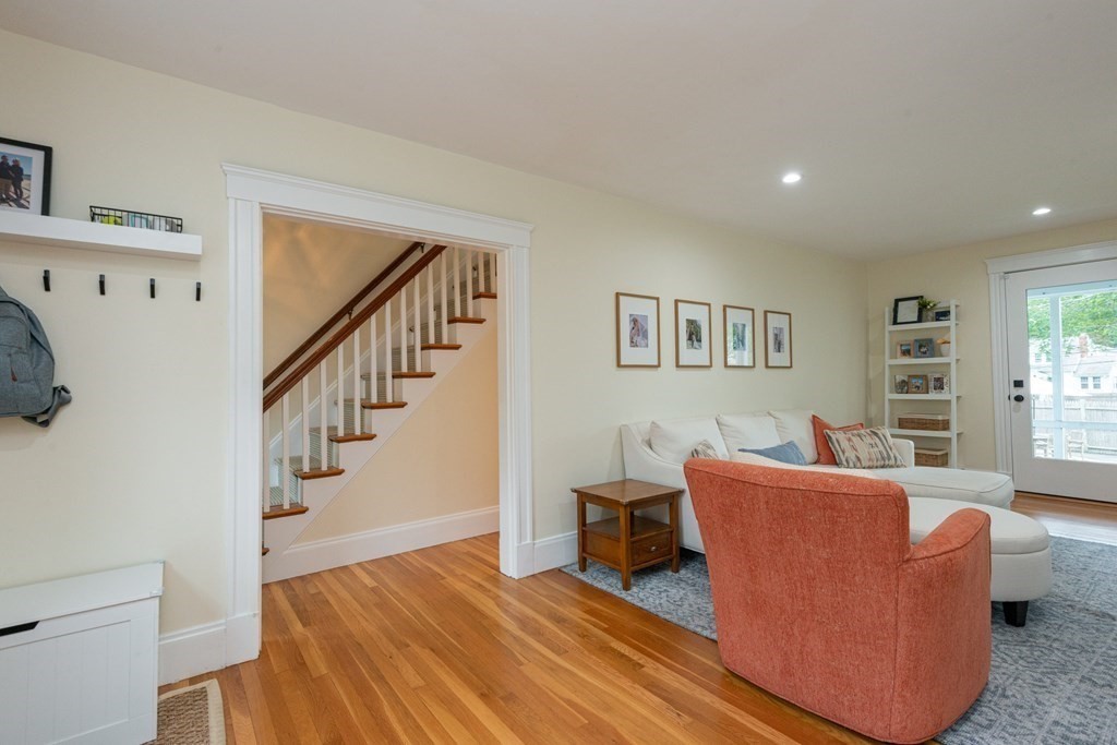 23 Trask Street Danvers, MA 01923 - Photo 16 of 42 a living room with furniture and a wooden floor