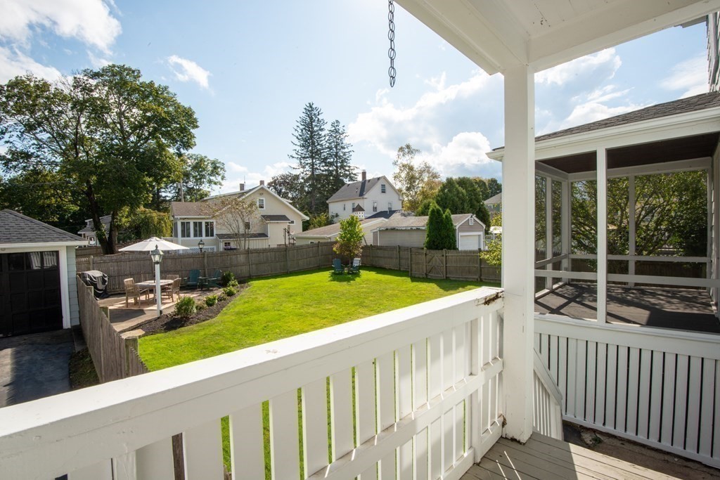 23 Trask Street Danvers, MA 01923 - Photo 42 of 42 a view of a house with backyard and porch