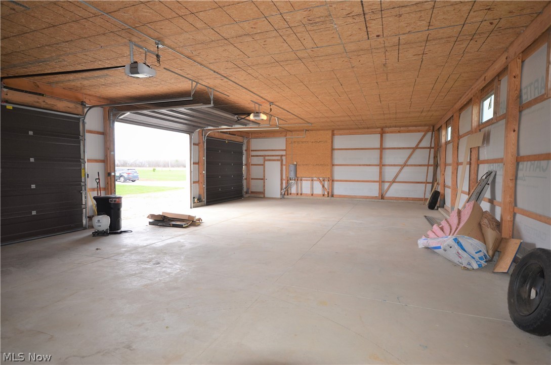 17871 Rowell Road Wellington, OH 44090 - Photo 30 of 34 Like new -interior of 4 car garage
