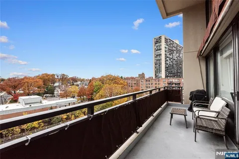 a view of city and ocean