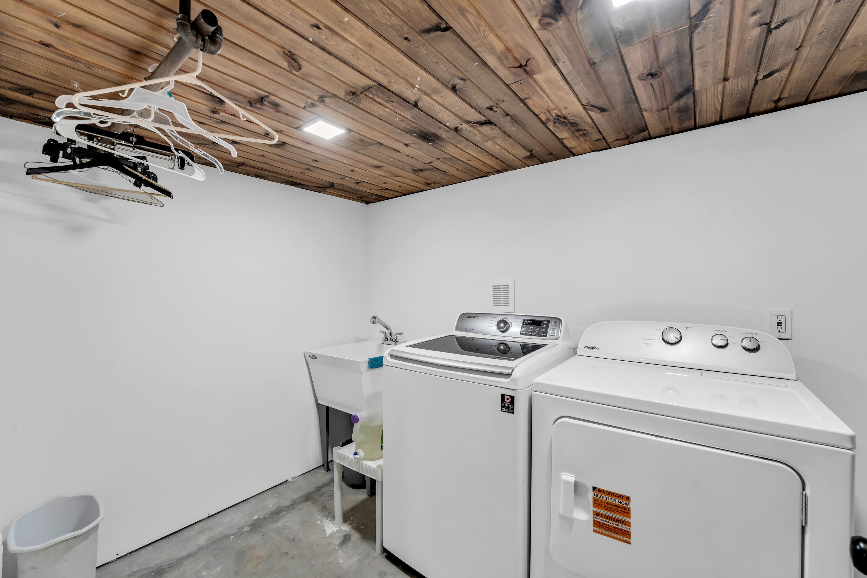30810 Weiler Road Burlington, WI 53105 - Photo 27 of 37 Laundry is located on the lower level of the home.