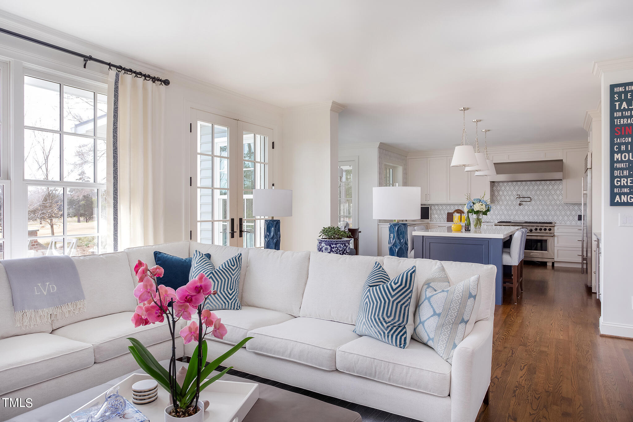 3125 Cornwall Road Durham, NC 27707 - Photo 19 of 99 a living room with furniture and a large window