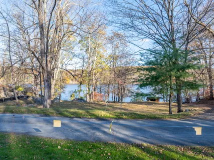 a view of street with trees