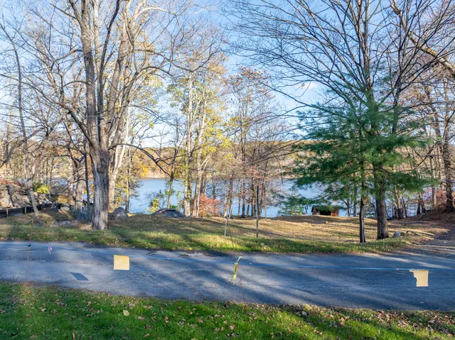 a view of street with trees