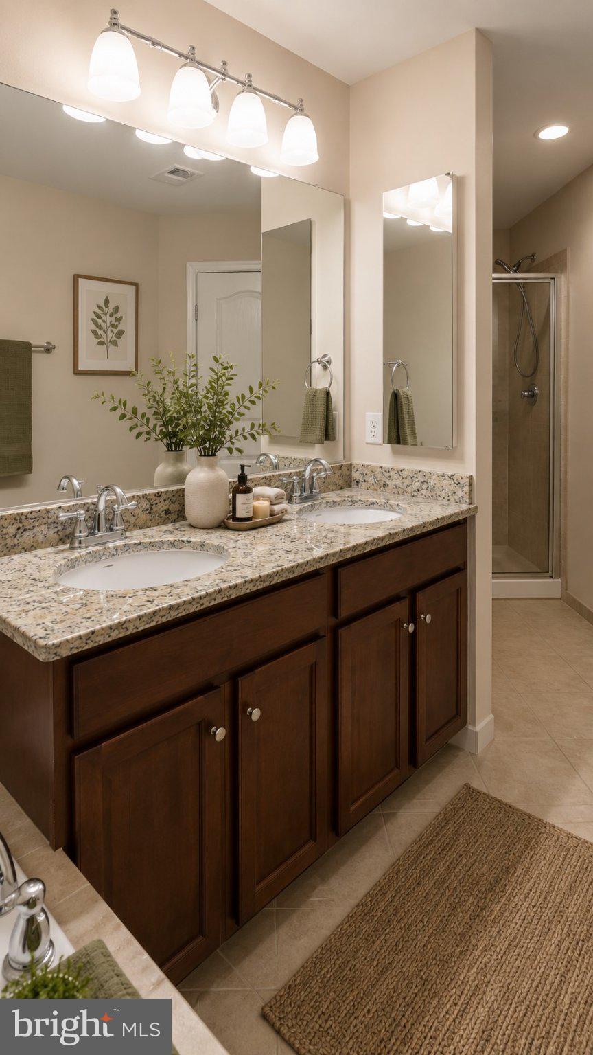 42371 Trellis Square Brambleton, VA 20148 - Photo 41 of 70 Elegant bathroom with modern finishes.