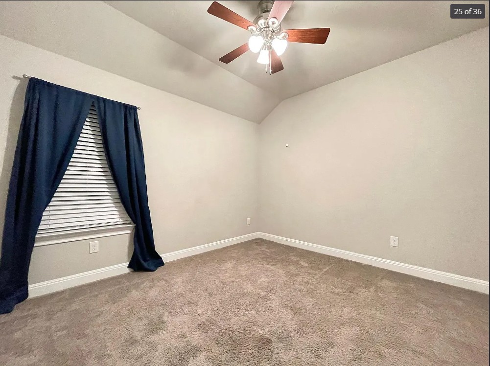 205 Jude Circle Leander, TX 78641 - Photo 23 of 36 an empty room with windows and fan