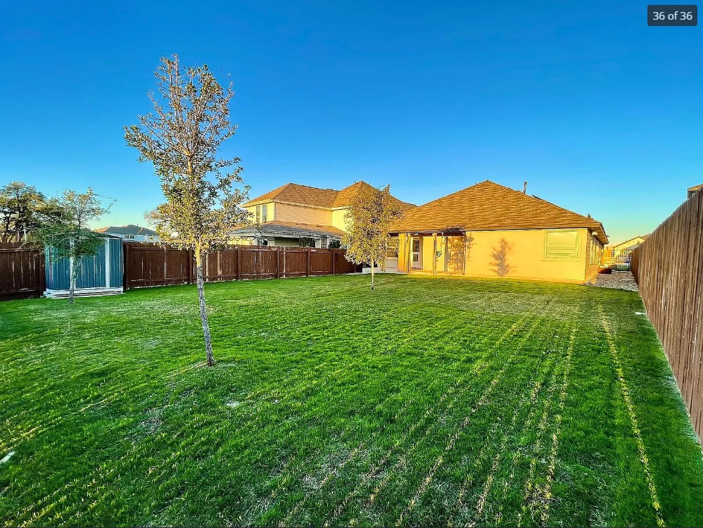 205 Jude Circle Leander, TX 78641 - Photo 34 of 36 a view of a house with a yard